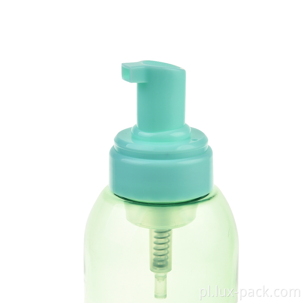 Szklana pompa mydła z pompą cieczy